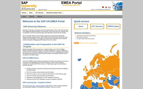 SAP UA EMEA Portal