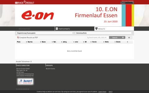10. E.ON Firmenlauf Essen, 08.09.2020 : : my.race|result