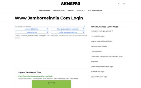www jamboreeindia com ✔️ Login - Jamboree Edu.