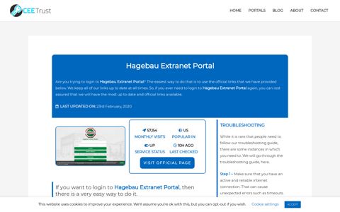 Hagebau Extranet Portal - Find Official Portal - CEE Trust