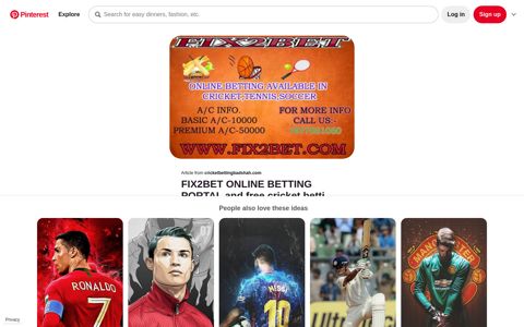 FIX2BET ONLINE BETTING PORTAL and free cricket betting ...
