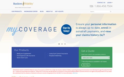 Bankers Fidelity: Medicare Supplement Insurance | Health ...