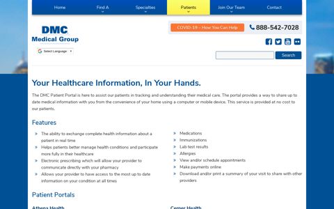 Portal | DMC Medical Group