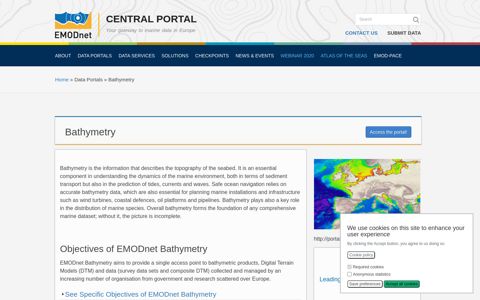 Bathymetry | Central Portal - EMODnet