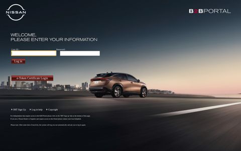 Nissan European B2B Portal