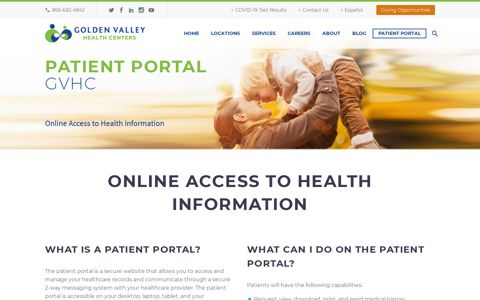 Patient Portal – Golden Valley Health Centers