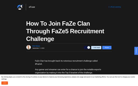 How To Join FaZe Clan Through FaZe5 Recruitment ...