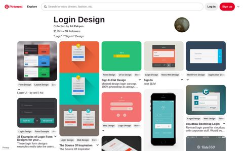 50+ Login Design ideas | login design, app design, mobile login