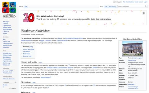 Nürnberger Nachrichten - Wikipedia