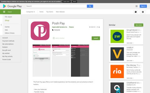 Posh Pay - Apps on Google Play