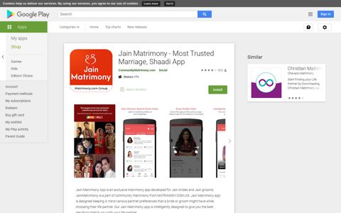Jain Matrimony - Most Trusted Marriage, Shaadi App - Apps ...