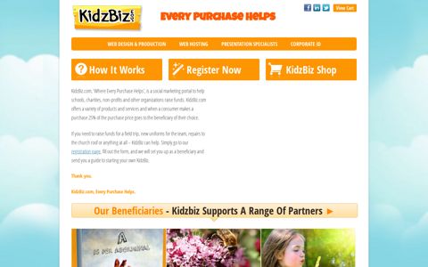 KidzBiz: Home