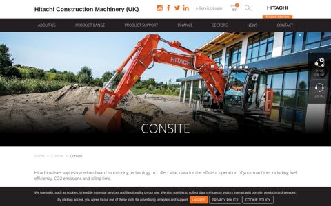 Consite :: Hitachi Construction Machinery (UK)