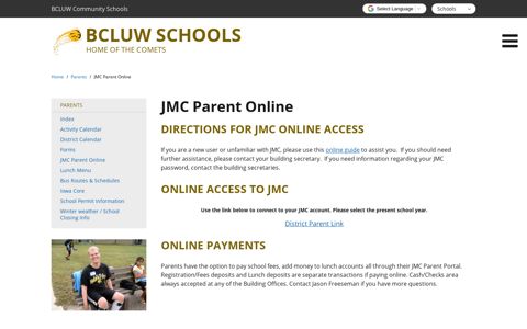JMC Parent Online - BCLUW Community School District