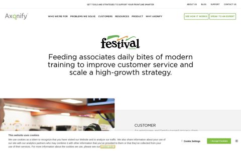 Festival Foods employee knowledge & engagement | Axonify