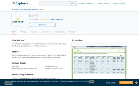 iLend Reviews and Pricing - 2020 - Capterra