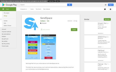 SendSpace - Apps on Google Play