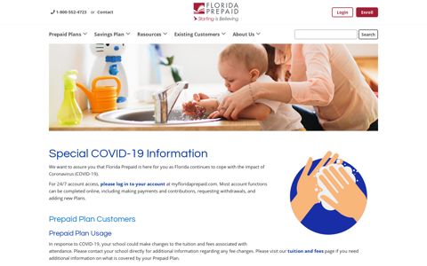 Special COVID-19 Updates - Florida Prepaid College Board