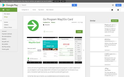 Go Program Way2Go Card – Apps on Google Play