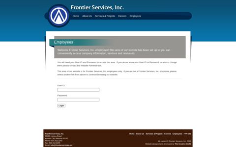 Employees : Frontier Services, Inc.