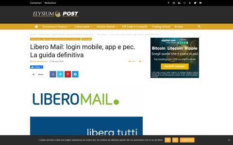 Libero Mail: login mobile, app e pec. La guida definitiva
