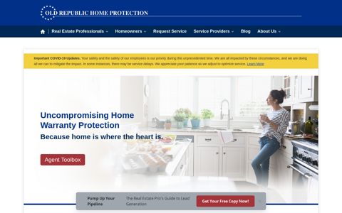 Old Republic Home Protection | Home Warranty