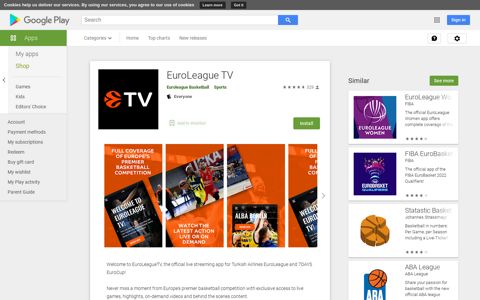 EuroLeague TV - Apps on Google Play