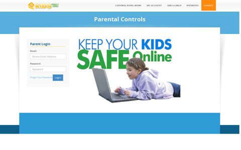 Parental Controls - Parent Login - KidsEmail