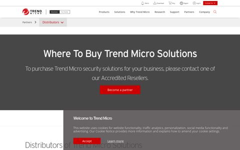 Distributors in Australia | Trend Micro