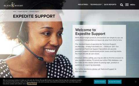 Black Knight Inc. Expedite Support and Frequently Asked ...