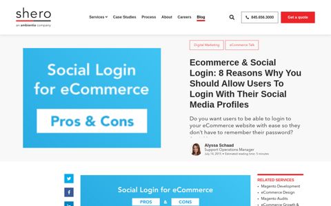 Ecommerce & Social Login: 8 Reasons Why You Should ...