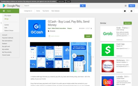 GCash - Buy Load, Pay Bills, Send Money - Apps on Google ...