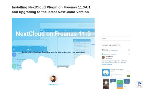Installing NextCloud Plugin on Freenas 11.3-U1 and ...