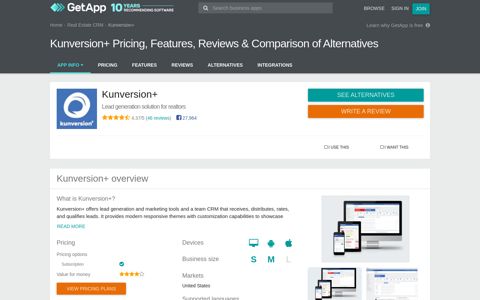 Kunversion+ Pricing, Features, Reviews & Comparison of ...