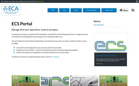 ECS Portal - Eca