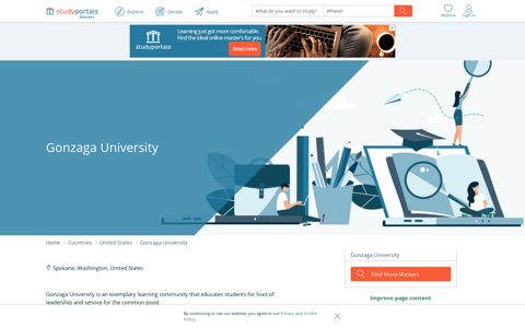 Gonzaga University - Masters Portal