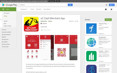 eZ Cash Merchant App - Apps on Google Play
