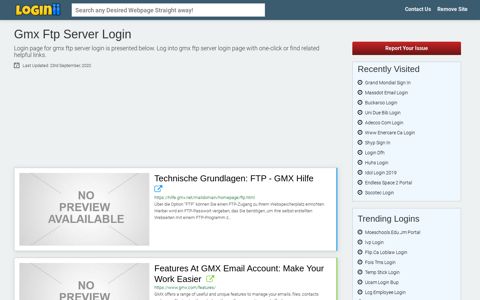 Gmx Ftp Server Login - Loginii.com