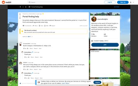 Portal finding help : portalknights - Reddit
