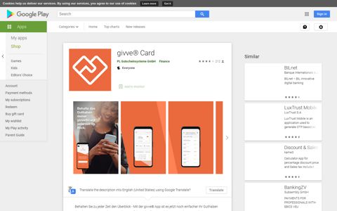givve® Card - Apps on Google Play