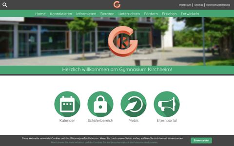 Gymnasium Kirchheim: Home