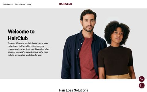 HairClub | Hair Regrowth, Restoration & Replacement
