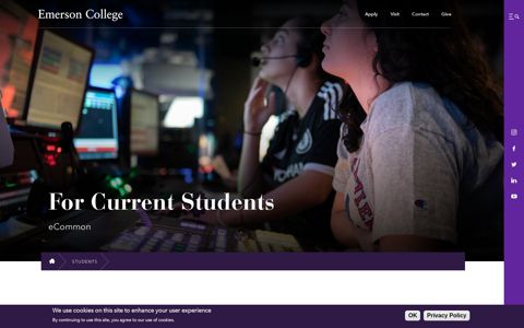 Current Students - Emerson College
