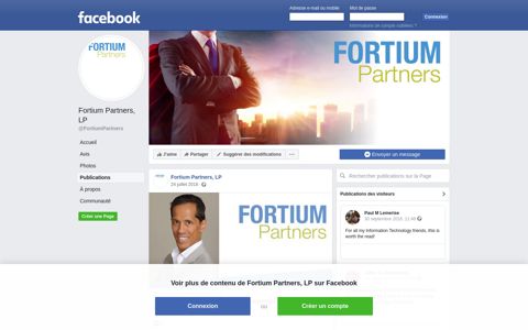 Fortium Partners, LP - Posts | Facebook