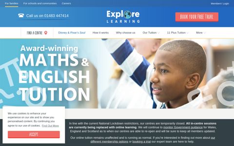 Explore Learning: Award Winning Tuition | Maths & English ...