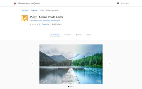iPiccy - Online Photo Editor