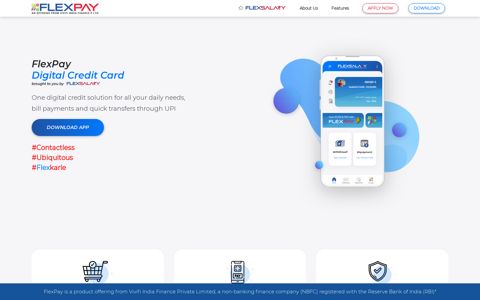 FlexPay : Instant Digital Credit Card App in India, Scan Now ...