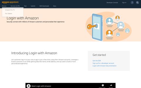 Login with Amazon | Secure Login Service | Amazon ...