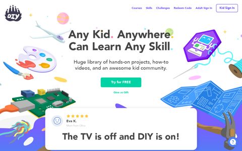 DIY.org – Online Courses and Fun Projects for Kids