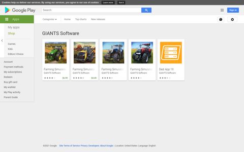 Android Apps by GIANTS Software on Google Play
